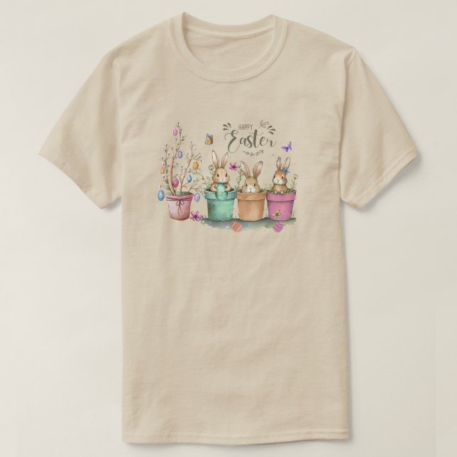 Frohe Ostern T-Shirt (Design vorne)