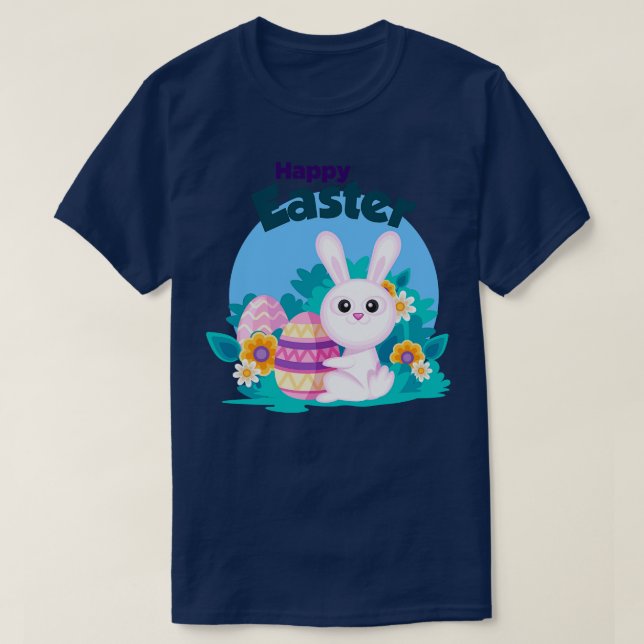 Frohe Ostern       T-Shirt (Design vorne)