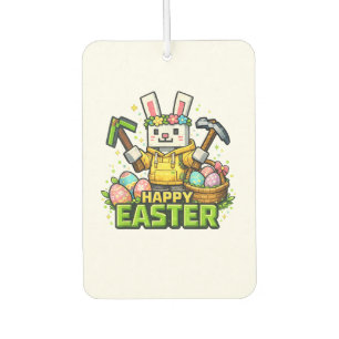 Frohe Ostern Tag Hase Ei Gamer Video  Autolufterfrischer