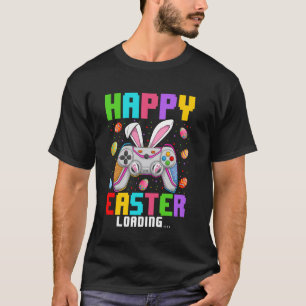 Frohe Ostern Tag Lade Gaming Controller Hase E T-Shirt