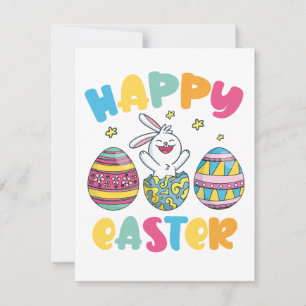 Frohe Ostern Tag Mitteilungskarte