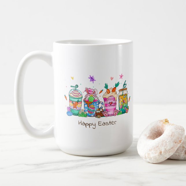 Frohe Ostern Tasse (Mit Donut)