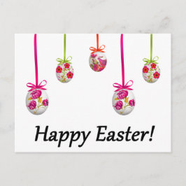 Frohe Ostern! (Ukrainisch-inspiriert) Postkarte