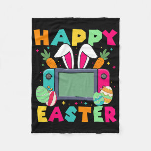 Frohe Ostern Videospiel Hase Gaming Controller Ga Fleecedecke