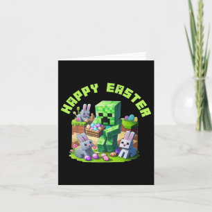 Frohe Ostern Videospiel Pixel Für Männer Frauen Ki Karte
