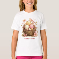 Frohe Ostern Vogelnest Eier Vogel