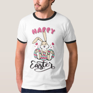 Frohe Ostern von einem niedlichen Osterhasen T-Shirt