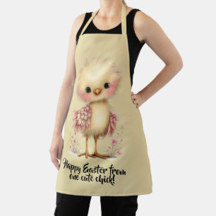 Frohe Ostern von einem süßen Küken! Schürze