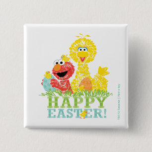 Frohe Ostern von Elmo & Bibo Button