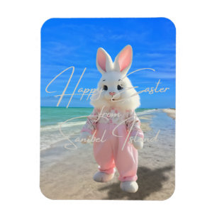 Frohe Ostern von Sanibel Island Florida Strand Magnet