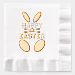 Frohe Ostern Whimsical Bunny Hase Servietten Mit Folie