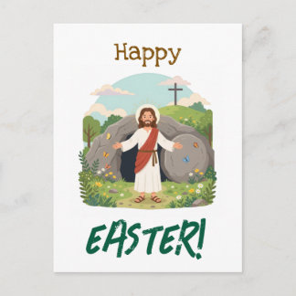 Frohe Osternzeit Beste Wünsche zum Karfreitag Postkarte