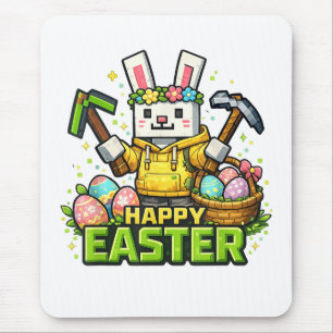Frohe Ostertag Hase Ei Gamer Video Mousepad