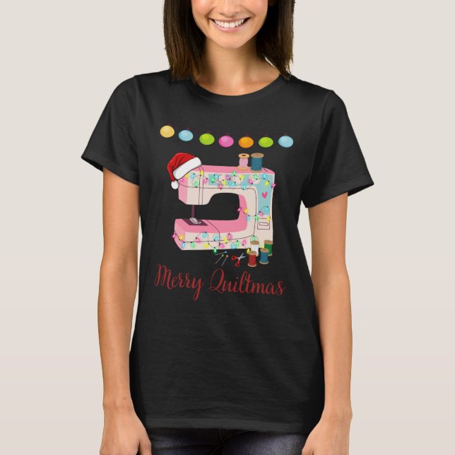FROHE PATCHWORKWEIHNACHTEN 2 T-Shirt (Vorderseite)