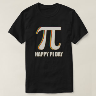 Frohe Pi-Tag Retro Vintage Mathelehrer Schüler T-Shirt