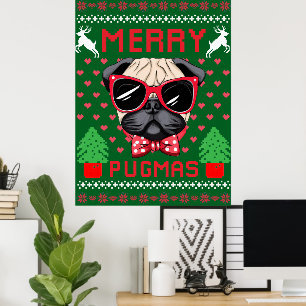 Frohe Pugmas! Poster