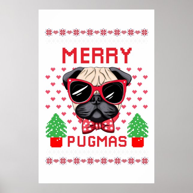 Frohe Pugmas! Poster (Vorne)