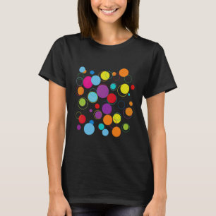 Frohe Punkte-Tag Farbige Punkte Kunstlehrer Schüle T-Shirt