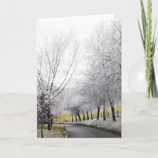 Frohe Reise Feiertagskarte (Vorderseite)