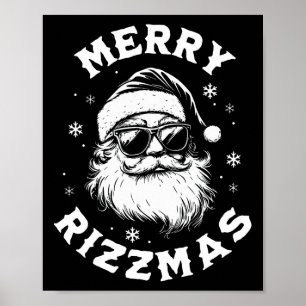 Frohe Rizzmas Kinder Jugendliche Schule Lustiges W Poster