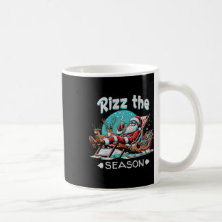Frohe Rizzmas Weihnachten Rizz Cool Santa Sungles Kaffeetasse