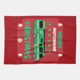Frohe RV Wohnmobil Weihnachten Geschirrtuch