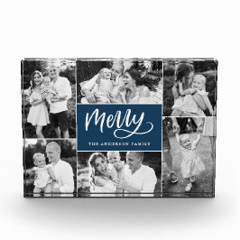 Frohe Script Weihnachts-Weihnachtsfeiertag Foto Co