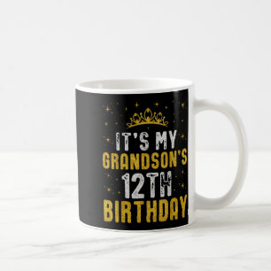Frohe Sein mein Enkel 12. Geburtstag 2013 12 Jahre Kaffeetasse
