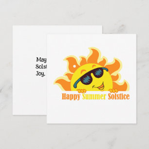 frohe Sommersolstice 2024 Karte