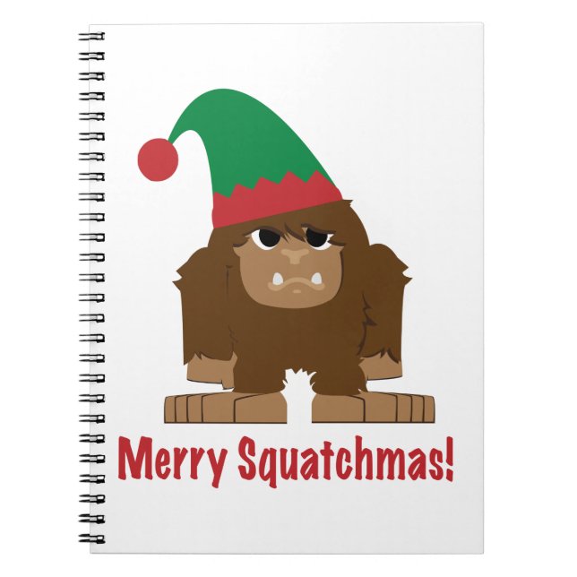 Frohe Squatchmas! Notizblock (Vorderseite)