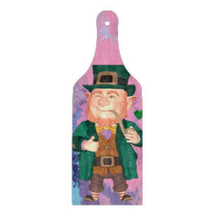 Frohe St. Patrick's Day Glas Schneidbrett Schneidebrett