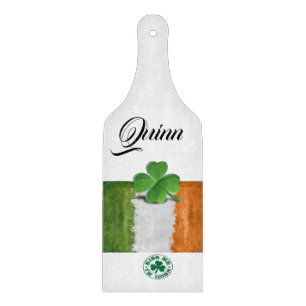 Frohe St. Patrick's Day Glas Schneidbrett Schneidebrett