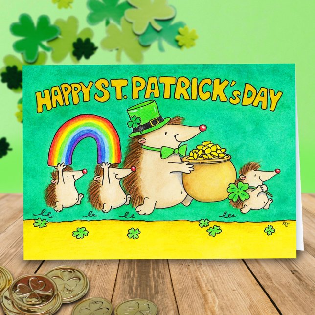 Frohe St. Patrick's Day Grüße  Karte (Von Creator hochgeladen)