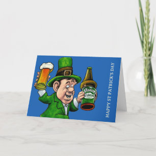 Frohe St. Patrick's Day Karte