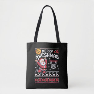 Frohe Swishmas Basketball hässliches Weihnachten X