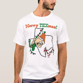 Frohe Texmas Weihnachts-T - Shirt