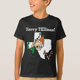 Frohe Texmas Weihnachts-T - Shirt