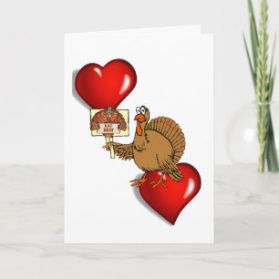 Frohe Thanksgiving-Grußkarte Feiertagskarte
