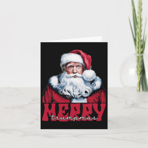 Frohe Trumpmas Santa Trump Weihnachten Pajamas Fun Karte