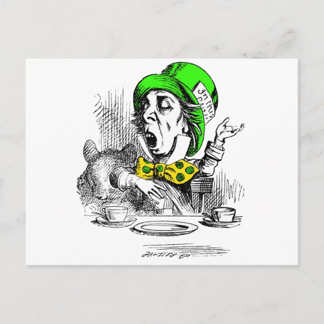 Frohe Un-Geburtstag Postkarte (Vorderseite)
