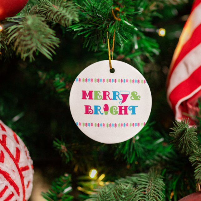 Frohe und helle heiße Pastelle Weihnachten Ornament (Von Creator hochgeladen)