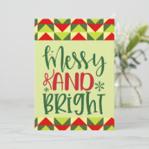 Frohe und helle Namen Weihnachtsblank im Inneren