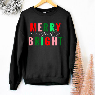 Frohe und helle Niedliche Weihnachten Sweatshirt