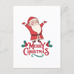 Frohe und helle Weihnachten 2023 Familienurlaub Postkarte