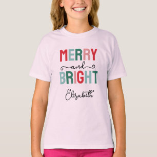Frohe und helle Weihnachten T-Shirt