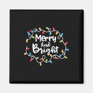 Frohe und helle Weihnachten Weihnachten Weihnachte Magnet