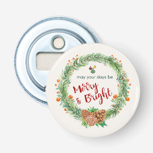 Frohe und helle Weihnachtsfeier Flaschenöffner