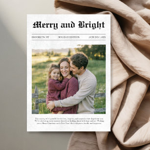 Frohe und helle Zeitung - Foto Weihnachten