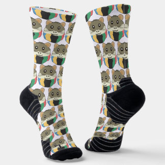 Frohe und leichte Hamster Socken