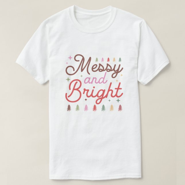 Frohe und strahlende T-Shirt (Design vorne)